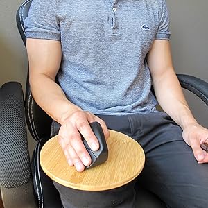 MOJO Beanbag Mousepad, cushioned mousepad, mouse pad with pillow, ergonomic mouse pad