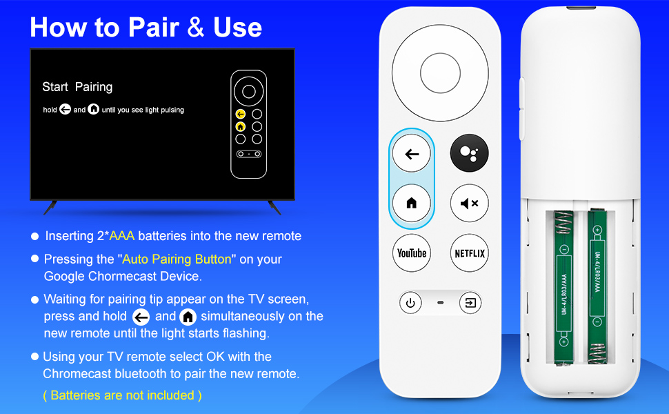 Chromecast with Google-TV-Remote