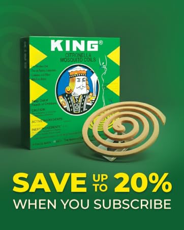 King Citronella Mosquito Coil - Subscribe & Save 20%