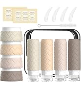 16 Pack Travel Bottles for Toiletries, TSA Approved Travel Size Toiletries Containers Set, BPA-Fr...