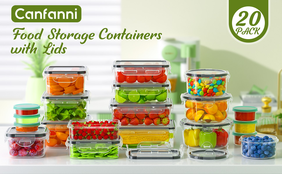 Food Storage Containers with Lids
