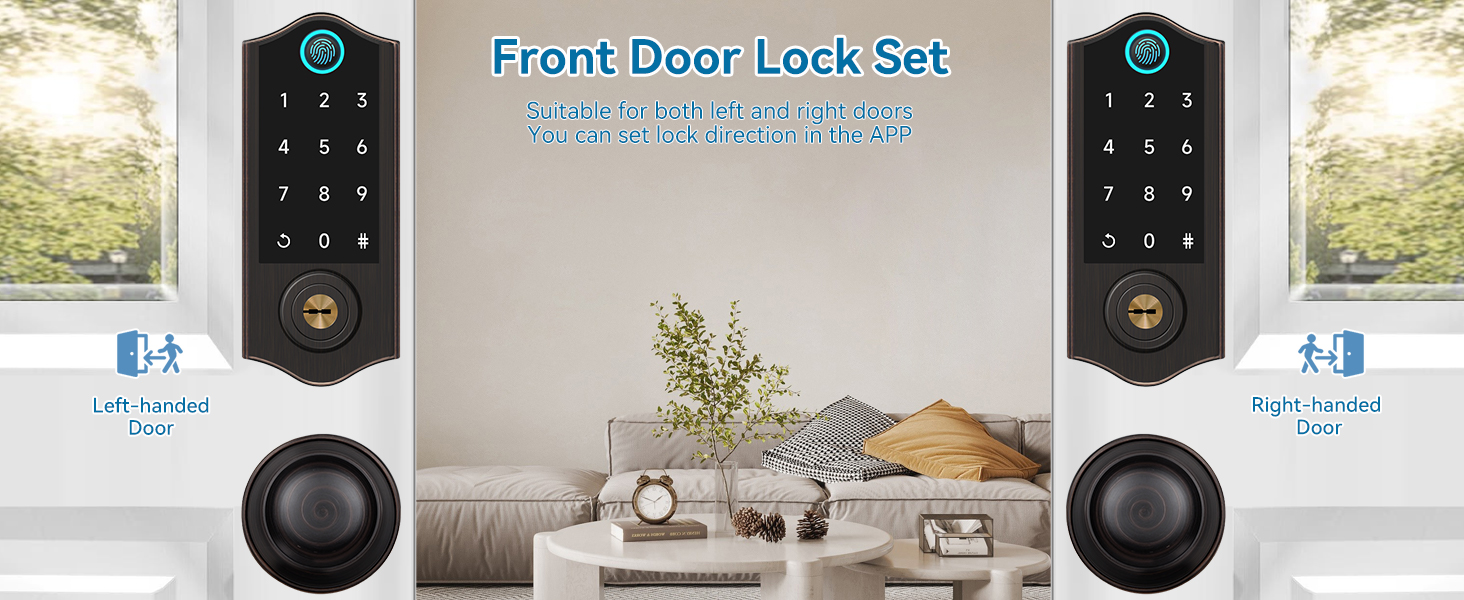 fingerprint door lock