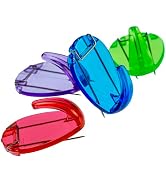 Officemate Cubicle Hooks, Assorted Translucent Colors, Pack of 5 (30181)
