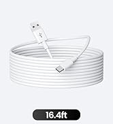 OXZEEWEE 16.4FT/5M USB C Cable, USB A to USB C Flexible Long Cord, 5V 2A 10W Type C Durable Charg...