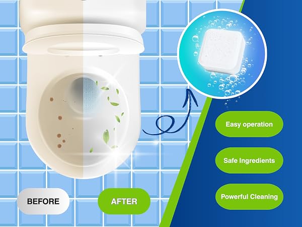 TOILET BOWL CLEANER TABLETS