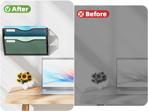 wall file holder
