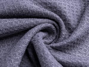 Grey microfiber with waffle texture