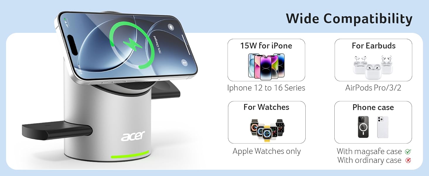 3 in 1 charging station apple iphone charging station iphone wireless charger iphone charger