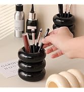 gugululu Makeup Brush Holder Organizer Waterproof Makeup Organizer for Dresser Desktop Bathroom C...