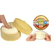 Takumo Dumpling Squishy Stress Ball (2 Units) Fidget Toy Dough Ball Squishy Bun Squeeze Ball Anxi...