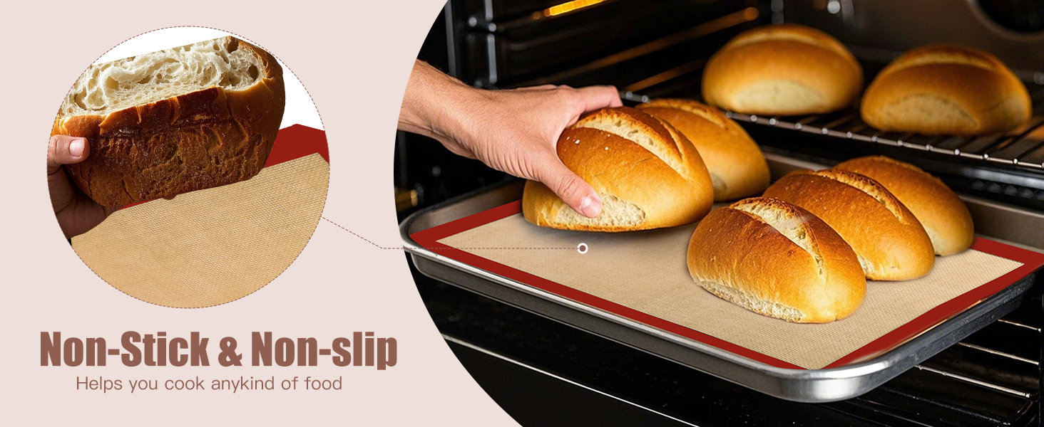baking mats silicone for baking sheets