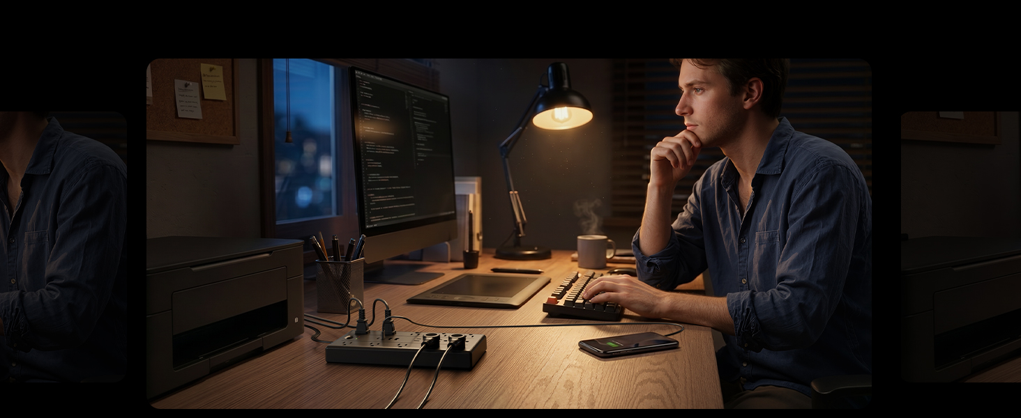power strip home office essentials