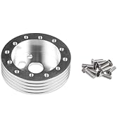 RULLINE 1" Steering Wheel Hub Adapter Conversion Spacer 6 Hole to 3 Hole Steering Wheel Adapter G...