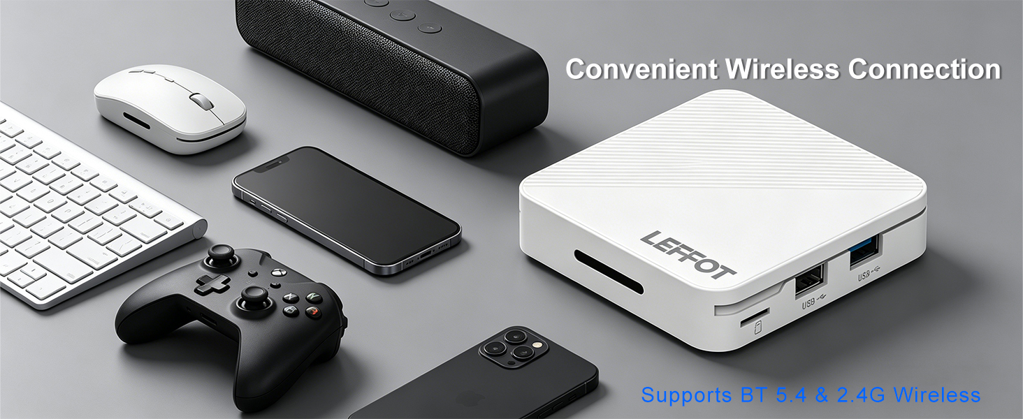 Android TV box with WiFi