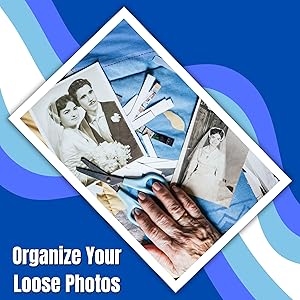 photo album collage organization