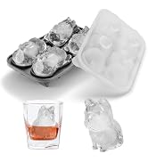 Nax Caki 3D French Bulldog Ice Cube Mold, Cute Novelty Frenchie Dog Mom/Dad Gifts for Dog Lover/M...