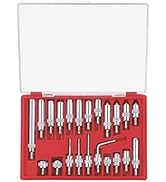 HDLNKAK Dial Indicator Extension Set - Imperial Dial Indicators Tips 22 Pieces, for Precision Mea...