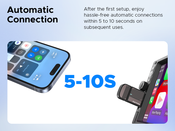 apple carplay screen for car;wireless carplay adapter for iphone wireless apple carplay auto connect