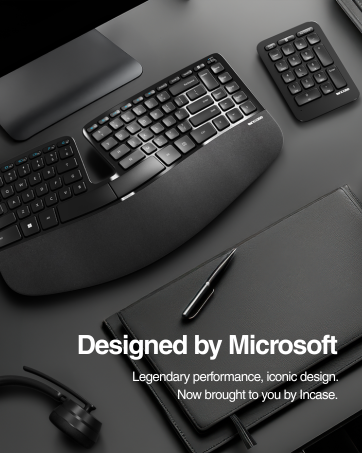 desk image of microsoft keyboard