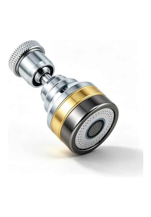 Swivel Kitchen Faucet Aerator Replacement Faucet Sprayer Attachment,Short | Dual-function Kitchen...