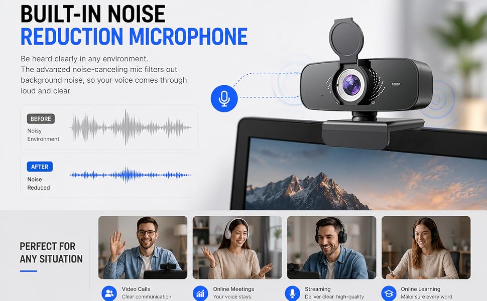 webcam with microphone