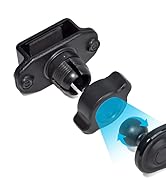 HYS HT’s Belt Clip Holder Mount Base Replacement Clamp 17mm(0.67inch) Rotate Ball Hole Clip Base,...