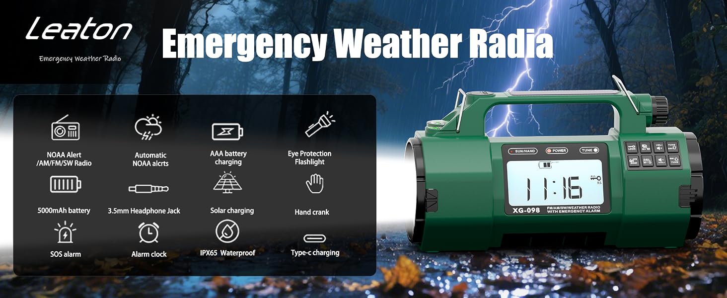 emergency weather radio