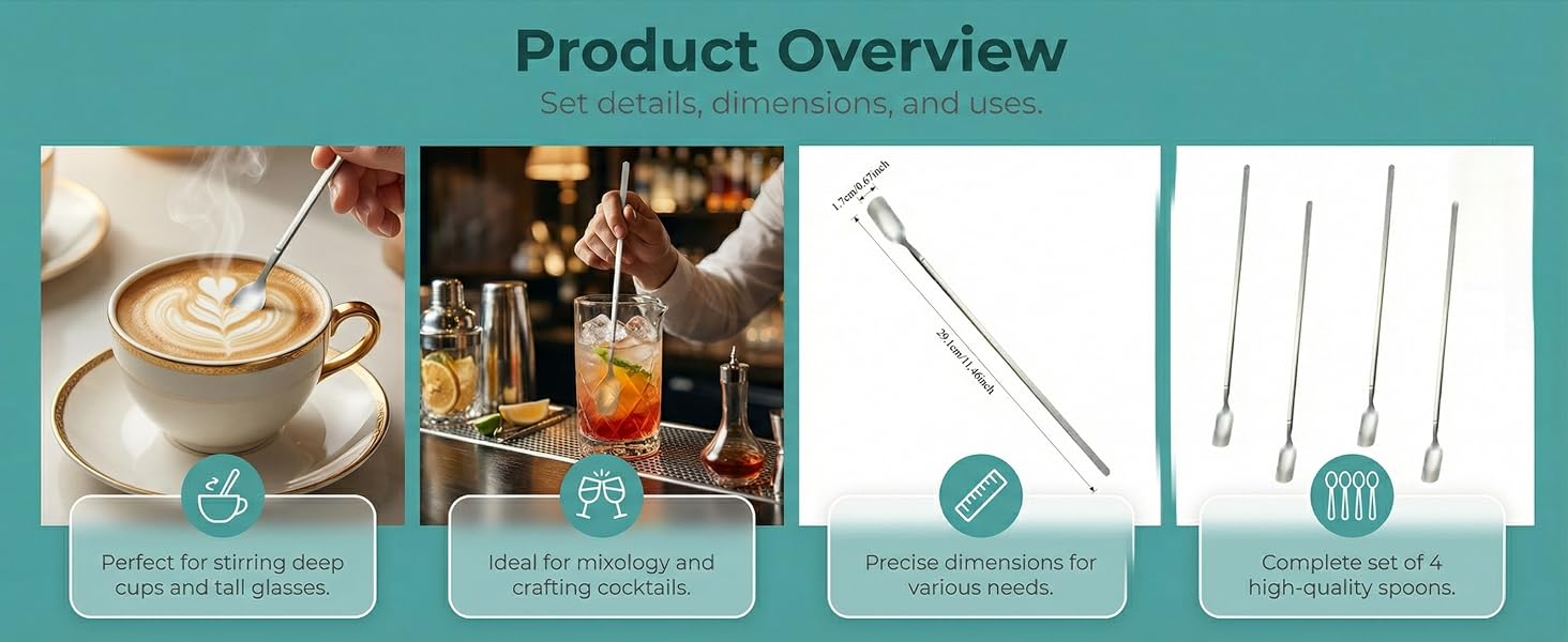 long handle coffee spoon