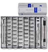 HengTianMei 128 in 1 Precision Screwdriver Set Professional Magnetic Repair Tool Kit for Computer...