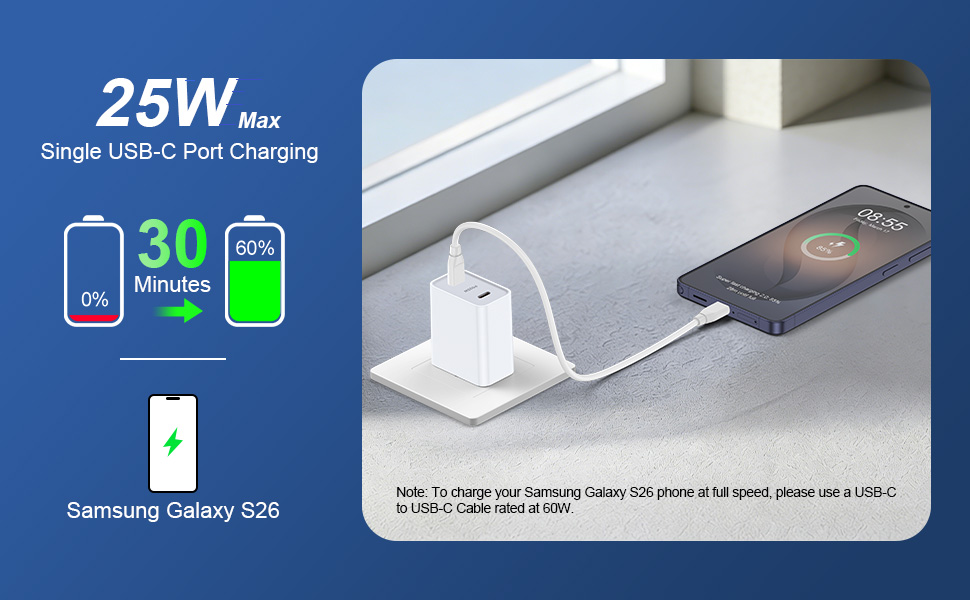 samsung galaxy a16 5g phone charger fast charging cord