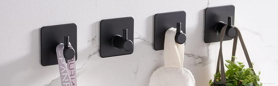 adhesive hooks for bathroom hanging towel hook