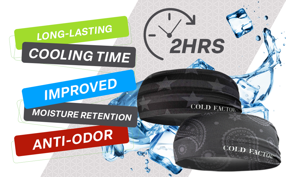 Cooling Headband para Running, Fitness, Yoga, y Outdoor Workouts