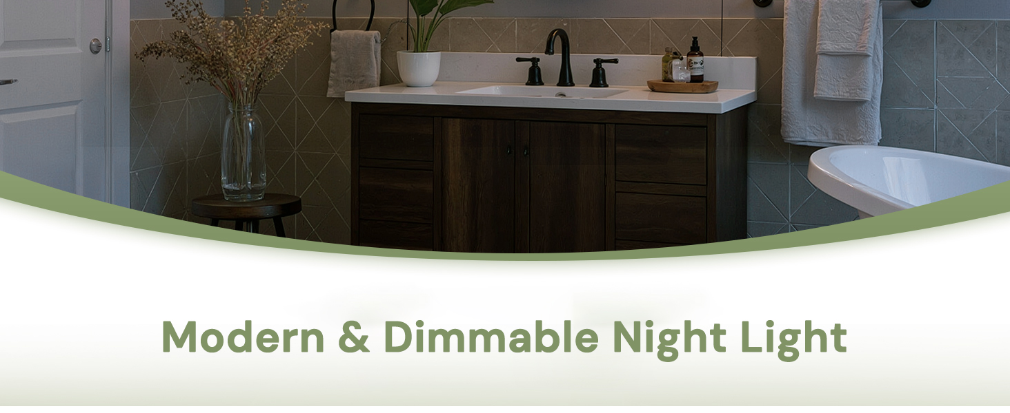 dimmable night light