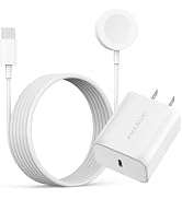 6.6FT/2M Long Fast for Apple Watch Charger USB C iWatch Charger 20W Block Portable Wireless Compa...