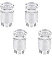 INCREWAY 4PCS Acrylic Standoff Screws, Invisible Spacer Screws, Wall Mount Standoff Nail for Shop...