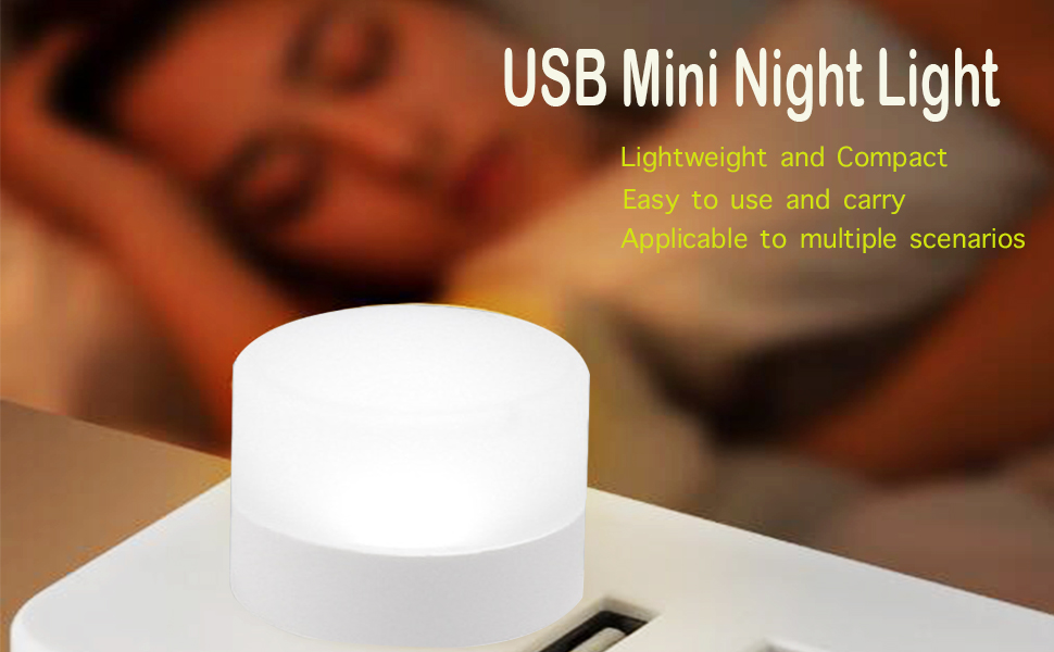 USB Night Light, LED Mini Light Bulb