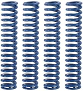 uxcell 4 Pcs Blue Compression Springs, 3/8" OD, 2" Length, Light Load 3D Printer Compression Moul...