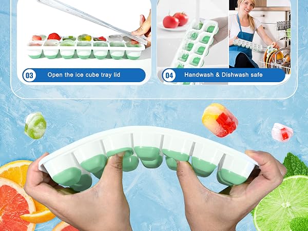 ice cube tray with lid