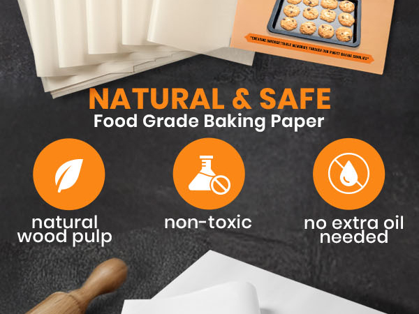 parchment paper sheets for baking