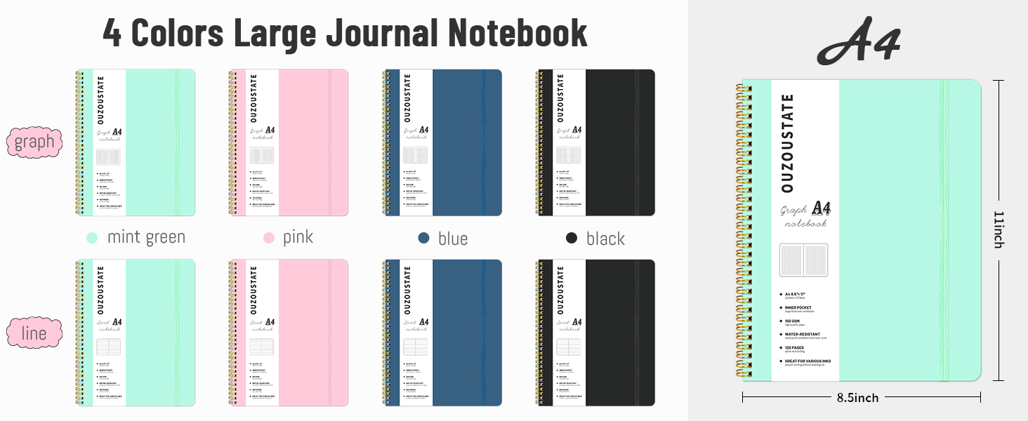 graph paper notebook