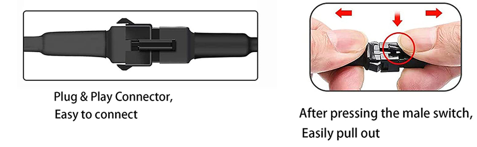 90cm motorcycle extension wire