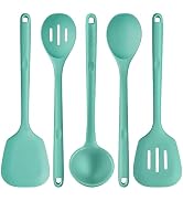 600? Heat Resistant Kitchen Utensil: U-Taste 13.6" Silicone Cooking Tools Gadgets Set, BPA Free N...