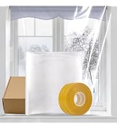 PackYard Thermal Shrink Window Insulation Film Kit 5 Pack (42