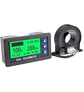 Battery Monitor Hall Sensor Coulomb Tester DC 9~100v 100A/400A Digital Voltmeter Ammeter Battery ...