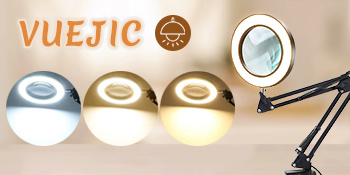 Real Glass Lens Desk Lamp