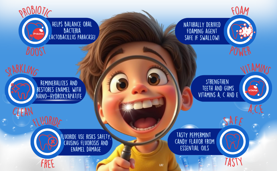 kids nano hydroxyapatite toothpaste, kids hydroxyapatite toothpaste
