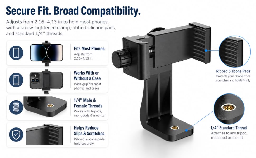 Phone Mount for Tripod