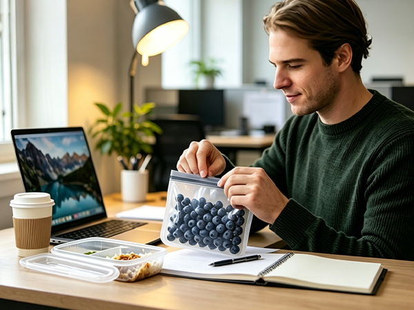 Reusable Snack Bags for Food on the Go