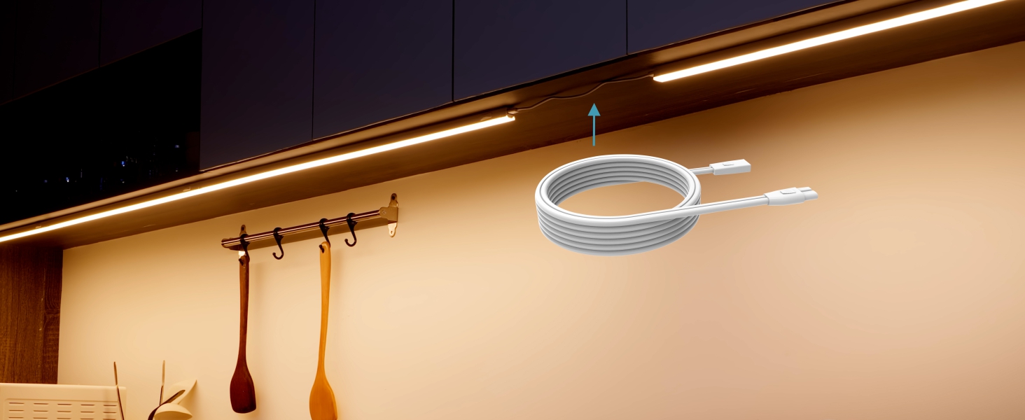 under cabinet lighting linkable