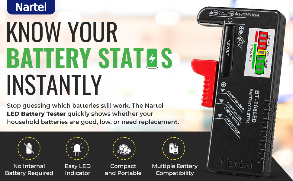 Know Your Household Battery Status